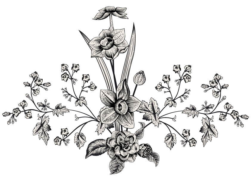 Bouquet de fleurs - Mariage à soie - Création florale