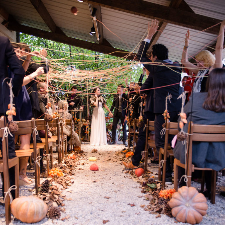 mariage automne halloween
